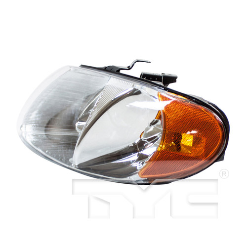 Left Headlight Assembly 20-6022-00 - angled view