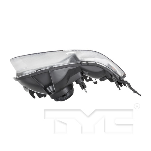 Left CAPA Certified Headlight Assembly 20-6050-00-9 - bottom view