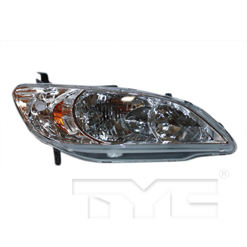 CAPA Certified Headlight Assembly 20-6499-01-9 - front view