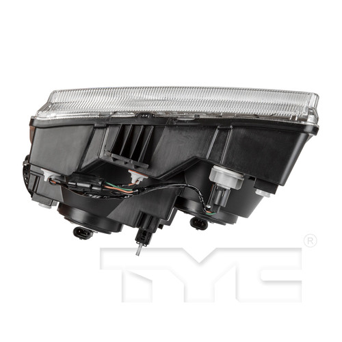 CAPA Certified Headlight Assembly 20-6637-00-9 - bottom view