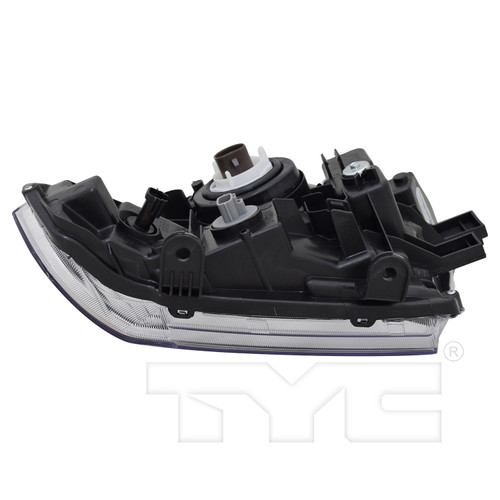 Right CAPA Certified Headlight Assembly 20-6591-00-9 - top view