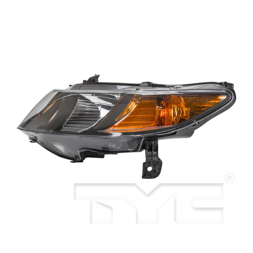 Left Headlight Assembly 20-6736-81 - side view