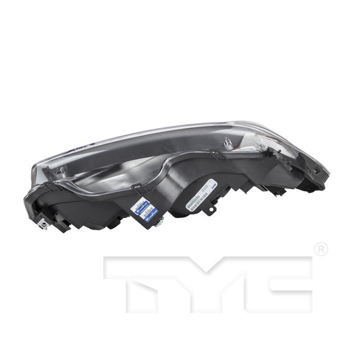 Left Headlight Assembly 20-6736-81 - bottom view