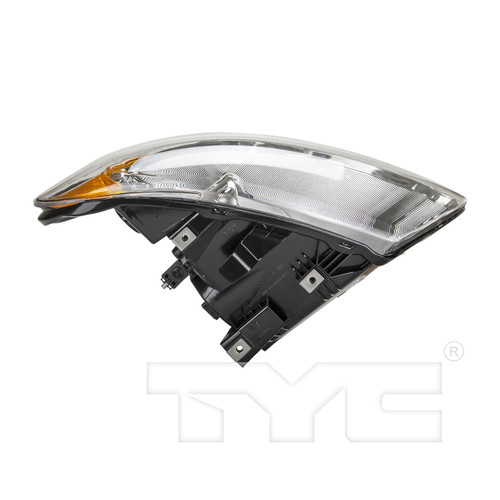 Left Headlight Assembly 20-6636-00 - top view