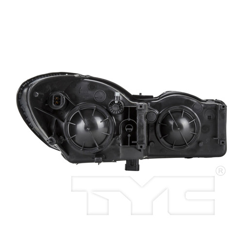 CAPA Certified Headlight Assembly 20-6712-00-9 - back view