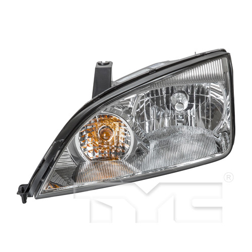 Left CAPA Certified Headlight Assembly 20-6724-00-9 - front view