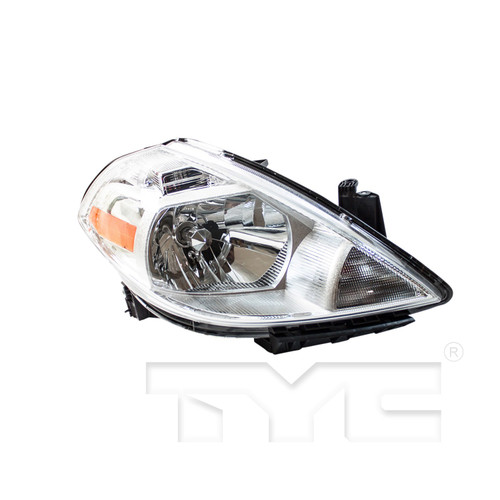 Right CAPA Certified Headlight Assembly 20-6837-00-9 - front view