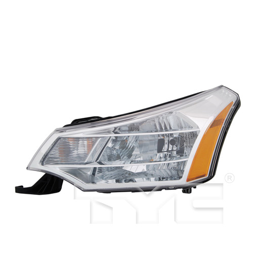 Left CAPA Certified Headlight Assembly 20-6918-00-9 - front view