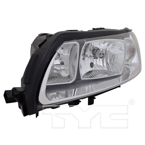 Left CAPA Certified Headlight Assembly 20-9082-00-9 - angled view