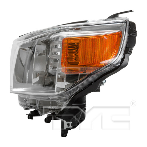 Left CAPA Certified Headlight Assembly 20-9126-01-9 - side view