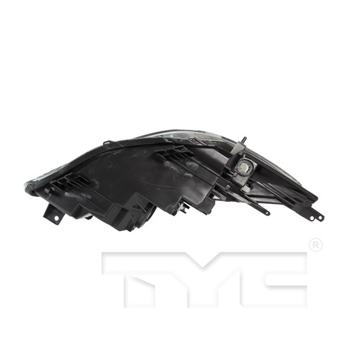 Left CAPA Certified Headlight Assembly 20-9086-01-9 - bottom view