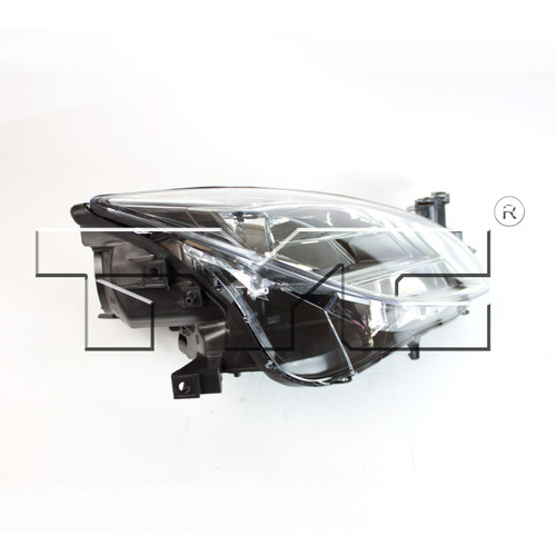 Right CAPA Certified Headlight Assembly 20-9025-01-9 - connector view