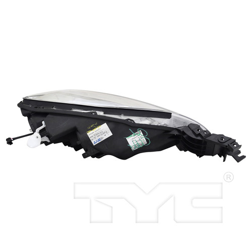 Left CAPA Certified Headlight Assembly 20-9026-01-9 - top view