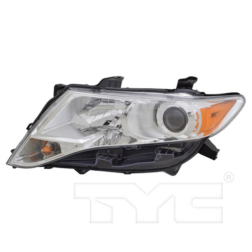 Left CAPA Certified Headlight Assembly 20-9192-00-9 - front view