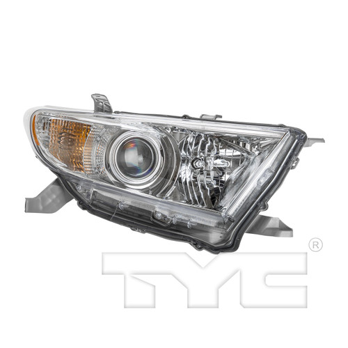 Right CAPA Certified Headlight Assembly 20-9169-00-9 - front view