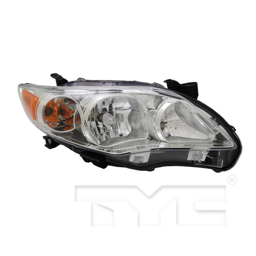 CAPA Certified Headlight Assembly 20-9195-00-9 - front view