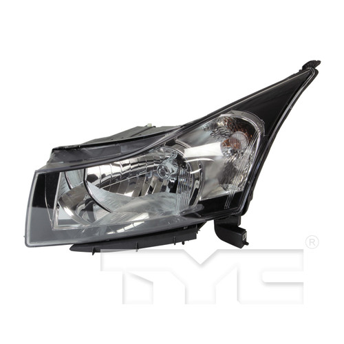 Left CAPA Certified Headlight Assembly 20-9180-90-9 - front view