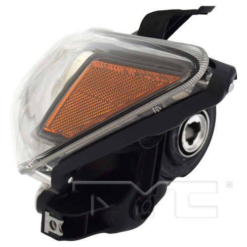 CAPA Certified Headlight Assembly 20-9172-01-9 - side view