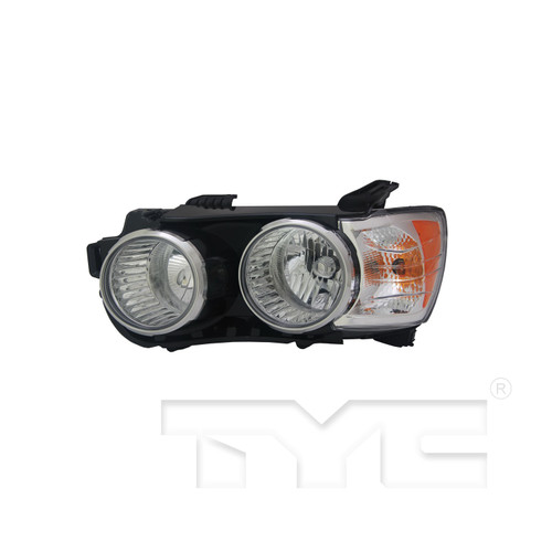 Left CAPA Certified Headlight Assembly 20-9232-00-9 - front view