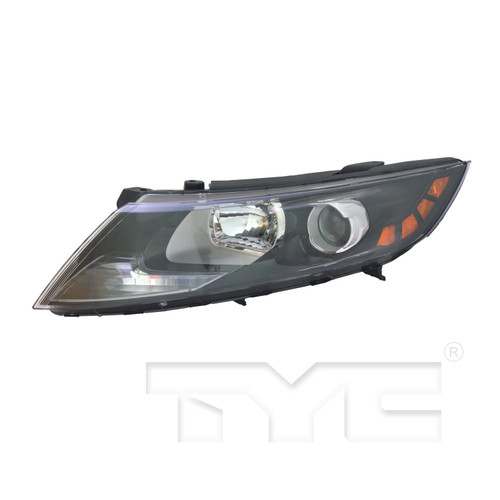 CAPA Certified Headlight Assembly 20-9306-00-9 - front view