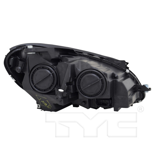Left CAPA Certified Headlight Assembly 20-9274-90-9 - back view
