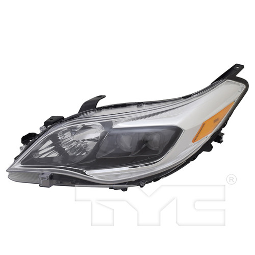 Left CAPA Certified Headlight Assembly 20-9406-00-9 - front view