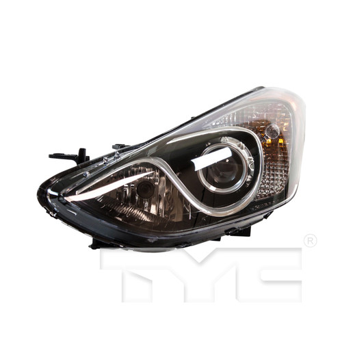 Left CAPA Certified Headlight Assembly 20-9378-00-9 - front view