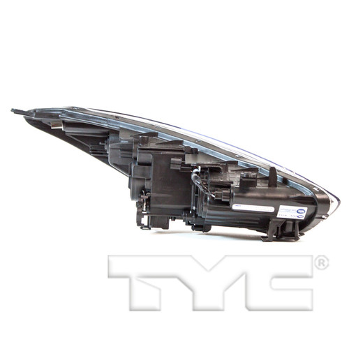 Left CAPA Certified Headlight Assembly 20-9378-00-9 - connector view