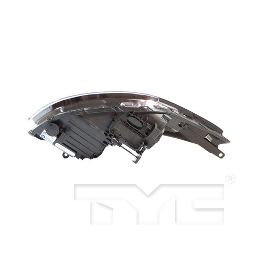 Left CAPA Certified Headlight Assembly 20-9378-00-9 - bottom view