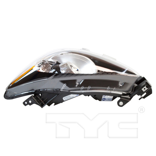 Left Headlight Assembly 20-9310-00 - top view