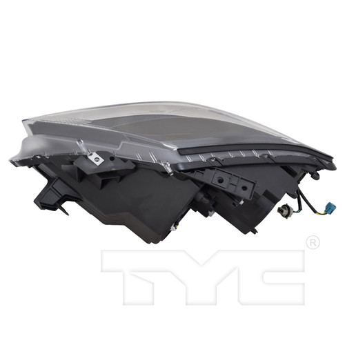 Right CAPA Certified Headlight Assembly 20-9423-01-9 - top view