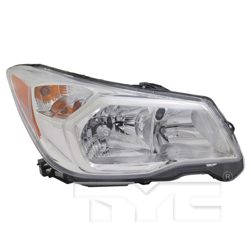 Right CAPA Certified Headlight Assembly 20-9443-00-9 - front view