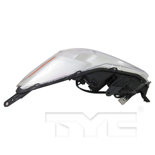 Left CAPA Certified Headlight Assembly 20-9444-00-9 - top view
