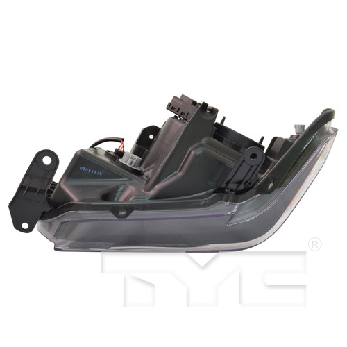Left Headlight Assembly 20-9500-90 - top view