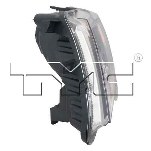 Left CAPA Certified Headlight Assembly 20-9412-00-9 - connector view