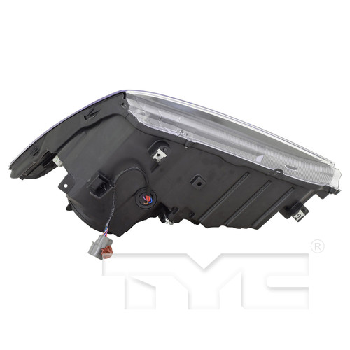 Right CAPA Certified Headlight Assembly 20-9483-00-9 - bottom view