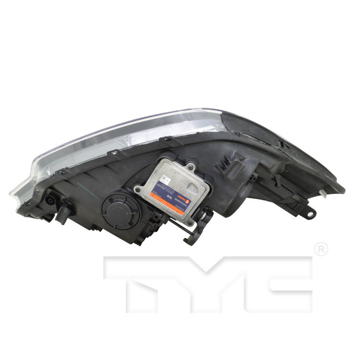Left Headlight Assembly 20-9462-90 - bottom view