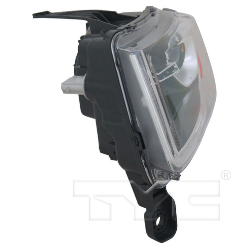 Left CAPA Certified Headlight Assembly 20-9530-00-9 - connector view