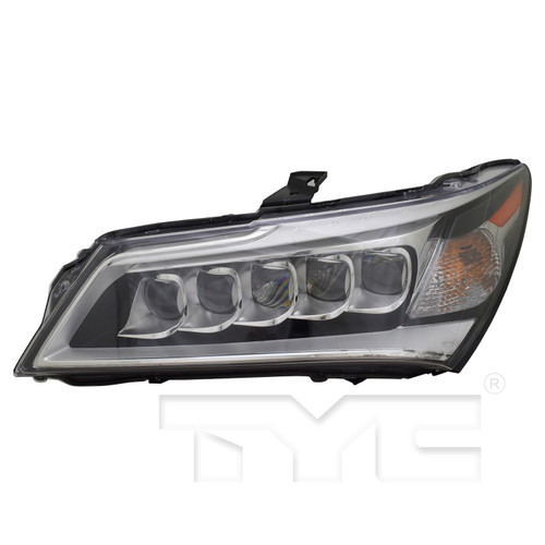 Left CAPA Certified Headlight Assembly 20-9484-00-9 - front view