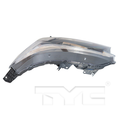 Left CAPA Certified Headlight Assembly 20-9622-00-9 - top view