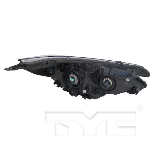 Left CAPA Certified Headlight Assembly 20-9622-00-9 - back view