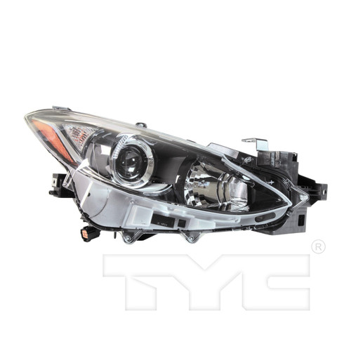 Right CAPA Certified Headlight Assembly 20-9523-00-9 - front view
