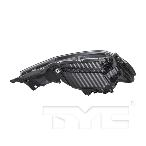 Left CAPA Certified Headlight Assembly 20-9586-00-9 - bottom view