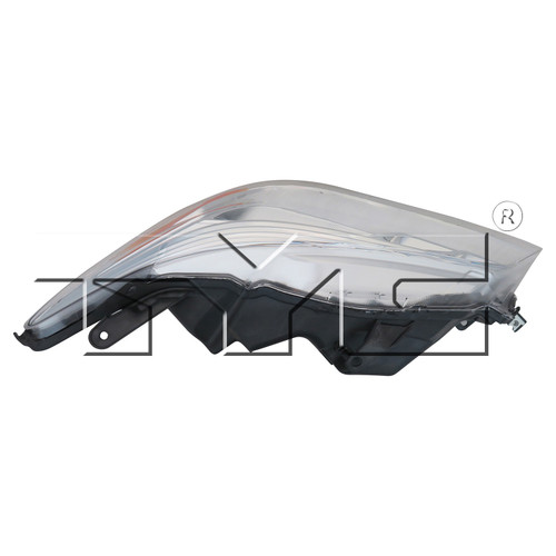 Left Headlight Assembly 20-9612-00 - top view