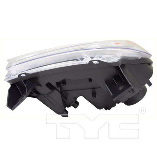 Left CAPA Certified Headlight Assembly 20-9546-70-9 - bottom view