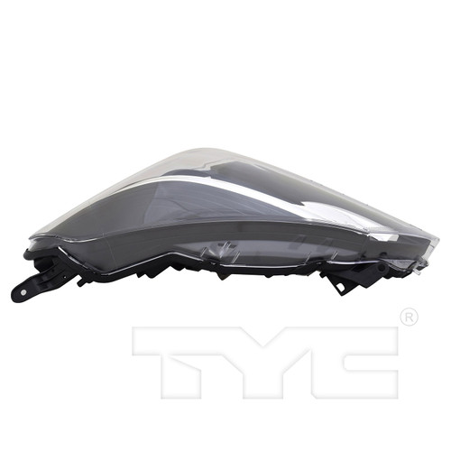 Left CAPA Certified Headlight Assembly 20-9634-01-9 - top view