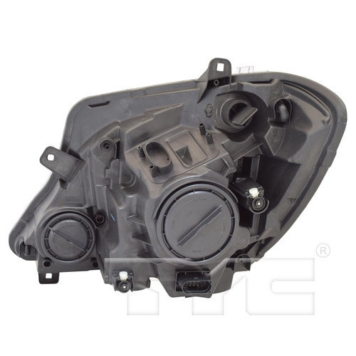 Right CAPA Certified Headlight Assembly 20-9533-00-9 - back view