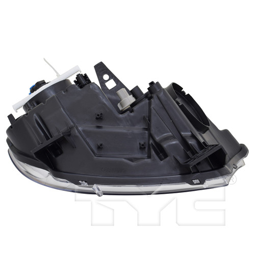 Left CAPA Certified Headlight Assembly 20-9546-80-9 - bottom view