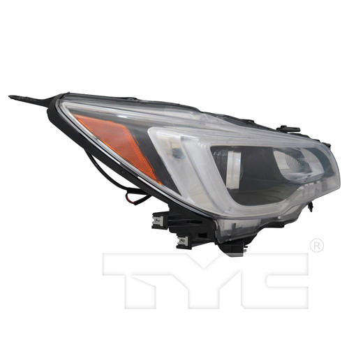 Right CAPA Certified Headlight Assembly 20-9593-00-9 - side view