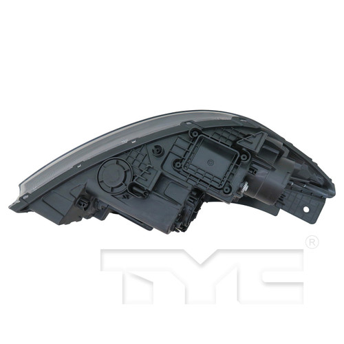 Left Headlight Assembly 20-9652-90 - bottom view